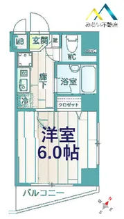 HOUZEN VII【7階】の間取り