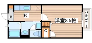 シャーメゾン・ルーチェ【2階】の間取り