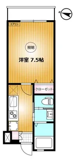 AQUE15【1階】の間取り