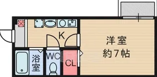 ヴォアーフィールド1【4階】の間取り