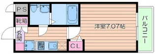 アリビオ江坂南金田【6階】の間取り