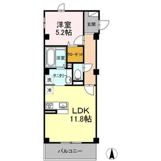 Ville Soleil【2階】の間取り
