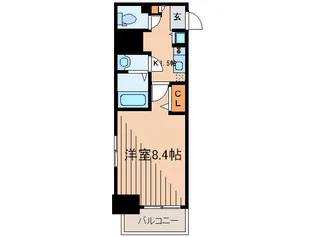 グランドガ-ラ西麻布【1階】の間取り