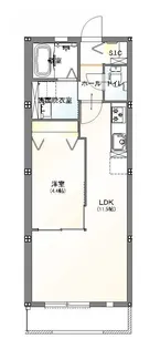 Villa Solare【ヴィラソラーレ】【2階】の間取り