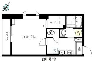 グリニッチ・ビレッジ【2階】の間取り