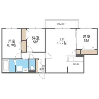 STELA POLARE(ステラ ポラーレ)【4階】の間取り