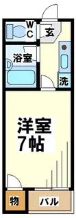 ホワイトSKJ【2階】の間取り