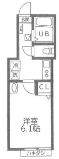 DSコート白糸台【3階】の間取り