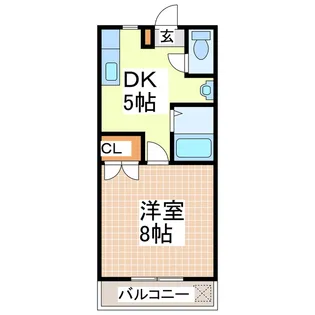 ダイナックスビル【4階】の間取り
