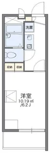レオパレスKTII【2階】の間取り