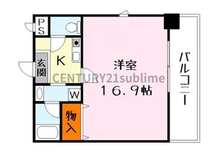 MMS-2【5階】の間取り