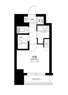 ドルチェ日本橋浜町壱番館【7階】の間取り