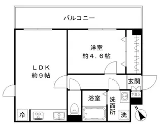 RJカーサ松陰神社【3階】の間取り