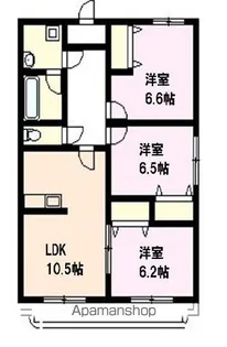 ラ・ステラ・グランツ【3階】の間取り