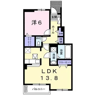 エターナリーII【1階】の間取り