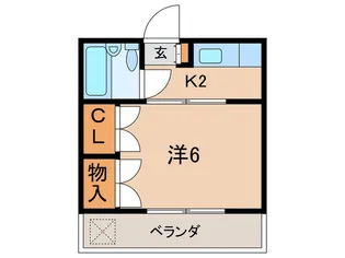 メゾンド・フタバ【2階】の間取り