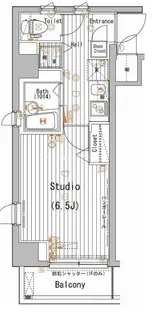 ガーラ・ステーション清澄白河【3階】の間取り