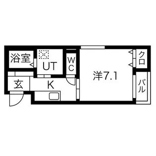 ヴィラアバーナ桜台【4階】の間取り