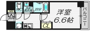 プレサンス上町台筆ヶ崎 NORTH【5階】の間取り