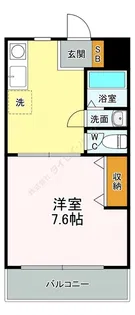 Tフラッツ【2階】の間取り