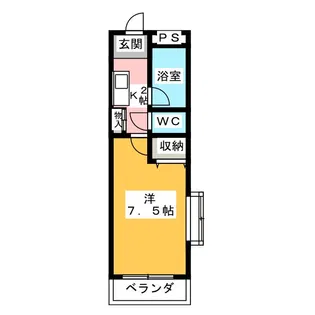 エントピアアスカ【2階】の間取り