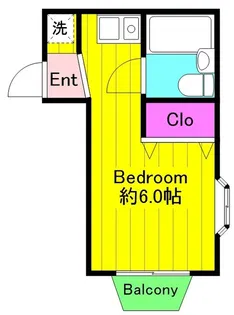 パレット西生田B【1階】の間取り