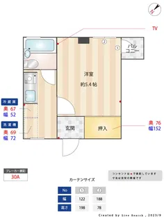 レジデンスヨシオカ【3階】の間取り
