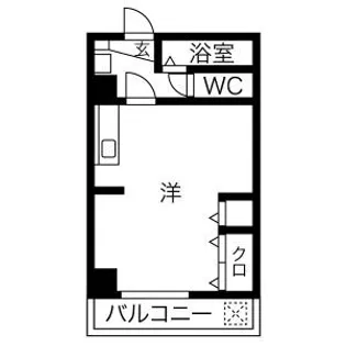 大須レジデンス【2階】の間取り