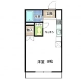 ロジュマンK【2階】の間取り