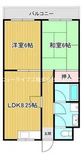 オスカー藤田【3階】の間取り