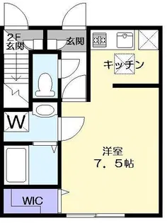 ルナ戸田公園【1階】の間取り