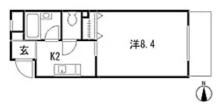 プレステージ高島【3階】の間取り