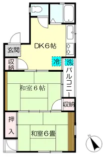 マローハイツ【2階】の間取り