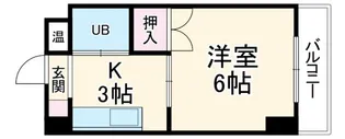 ラ・メゾン藤ヶ丘【9階】の間取り