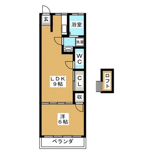 コーポ大島【2階】の間取り