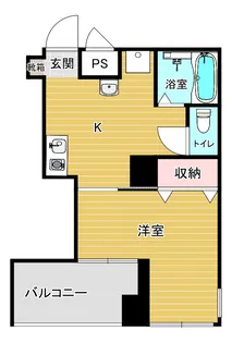 ハーベストマンション【3階】の間取り