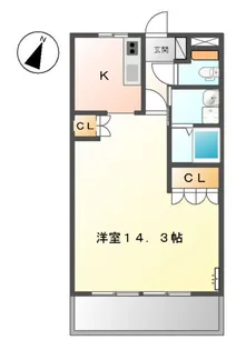 Noblechateau K.T【2階】の間取り