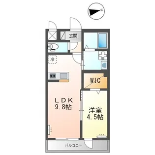 リヴソレイユ【2階】の間取り