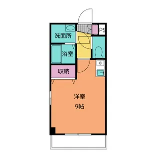 1Rの間取り画像