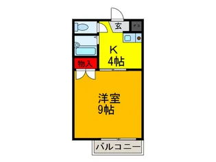 コムズMAY【1階】の間取り