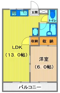 ソレイユ【2階】の間取り