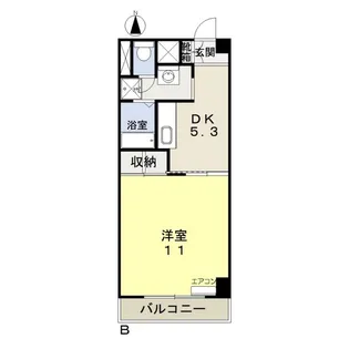 平井マンション奥田【4階】の間取り