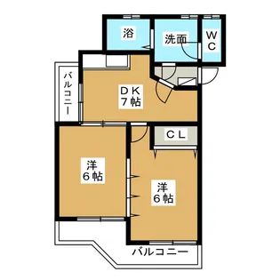 サンマルセ【3階】の間取り