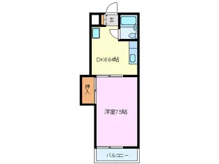 メゾン富士【3階】の間取り