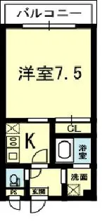 熊本県菊池郡大津町大字室【マンション】の間取り