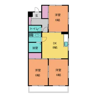 品川第一ビル B棟【4階】の間取り