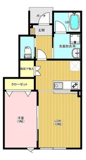 Promenade北上【1階】の間取り