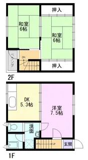 ハイツ・ランバー Aの間取り