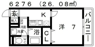 アンプルールフェールREALIFEII【1階】の間取り