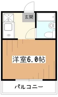 ボナール橘【2階】の間取り